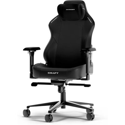 DXRacer CRAFT L Svart EPU Skinn - Gamingstol - Ergonomisk, Justerbar, 150kg DXRacer CRAFT L Svart EPU Skinn - Gamingstol - Ergonomisk, Justerbar, 150kg