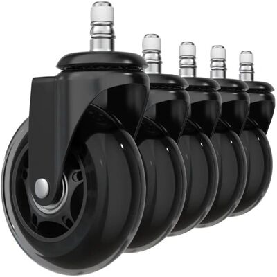 DXRacer Roues Rollerblade - Noir - Wheels - Publicité DXRacer Roues Rollerblade - Noir - Wheels - Publicité