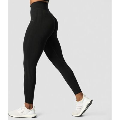 ICANIWILL Svarta Rush Sömlösa Leggings - Träningskläder ICANIWILL Svarta Rush Sömlösa Leggings - Träningskläder