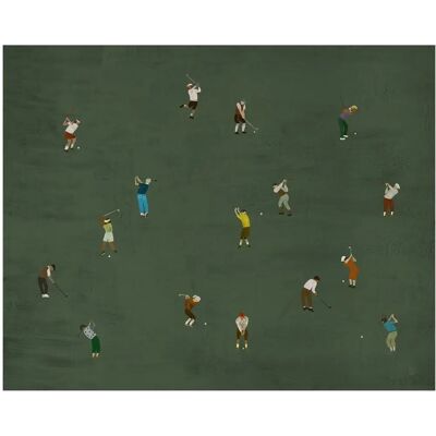 Fine Little Day Golfers Plakat - Kunsttrykk Fine Little Day Golfers Plakat - Kunsttrykk