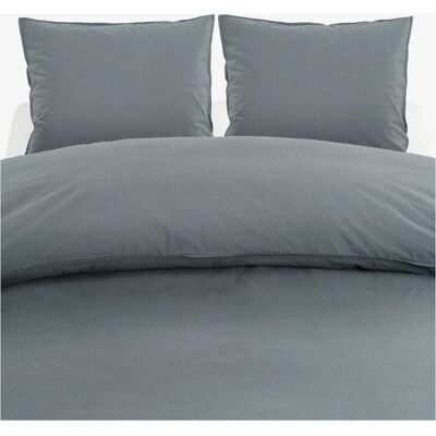 Borganäs of Sweden - Dobbel Percale Sengetøy - Blå - 220X210 Borganäs of Sweden - Dobbel Percale Sengetøy - Blå - 220X210