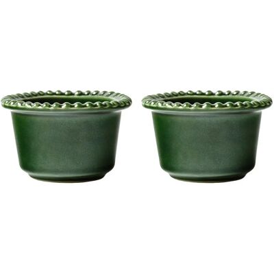 PotteryJo Daria liten bolle - 2 stk - Mosfarge PotteryJo Daria liten bolle - 2 stk - Mosfarge