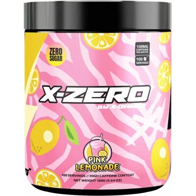 X-Gamer X-Zero Pink Lemonade - Energiajuomapulveri X-Gamer X-Zero Pink Lemonade - Energiajuomapulveri