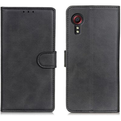 MTK Samsung Galaxy Xcover 5 Lompakkokotelo - Musta MTK Samsung Galaxy Xcover 5 Lompakkokotelo - Musta