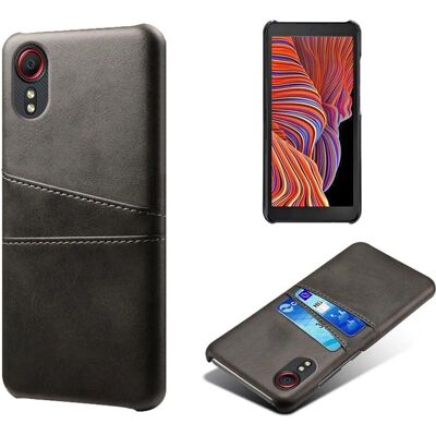 MTK kotelo Samsung Galaxy Xcover 5 - Musta, korteille MTK kotelo Samsung Galaxy Xcover 5 - Musta, korteille