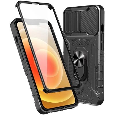 MTK hybridi iPhone 14 - Suojakuori s Sormus ja Kameransuoja MTK hybridi iPhone 14 - Suojakuori s Sormus ja Kameransuoja