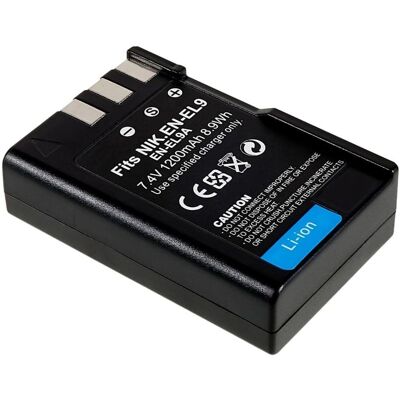 MTK Nikon D40/D40X/D3000/D5000 Batteri - 1200mAh, Genopladelig MTK Nikon D40/D40X/D3000/D5000 Batteri - 1200mAh, Genopladelig