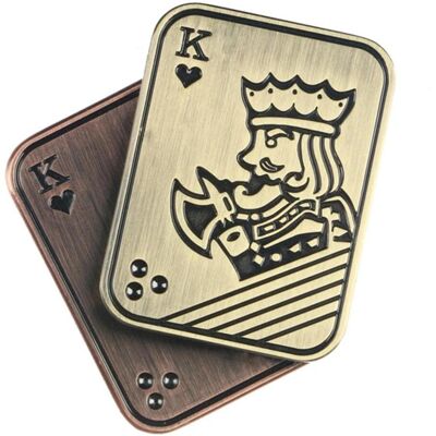 MTK Sinkkiseos Poker Fidget Slider - Stressinlievityspeli MTK Sinkkiseos Poker Fidget Slider - Stressinlievityspeli