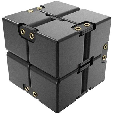 MTK Ääretön Kuutio Stressinlievitys Fidget Lelu - Musta MTK Ääretön Kuutio Stressinlievitys Fidget Lelu - Musta