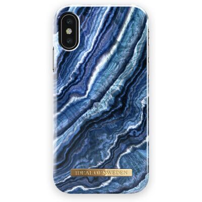 iDeal of Sweden Indigo Swirl iPhone X/Xs Suojakotelo iDeal of Sweden Indigo Swirl iPhone X/Xs Suojakotelo