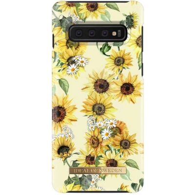 Coque Galaxy S10 iDeal of Sweden Citron de Tournesol - Jaune - Publicité Coque Galaxy S10 iDeal of Sweden Citron de Tournesol - Jaune - Publicité