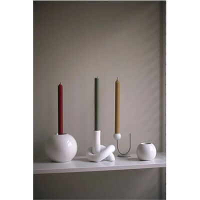 Eightmood Globe Lysestake - Svart - 7,7cm - Lysestake Eightmood Globe Lysestake - Svart - 7,7cm - Lysestake