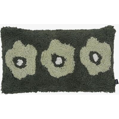 Eightmood Grøn Poppy Pudeovertræk - 30x50 cm Eightmood Grøn Poppy Pudeovertræk - 30x50 cm