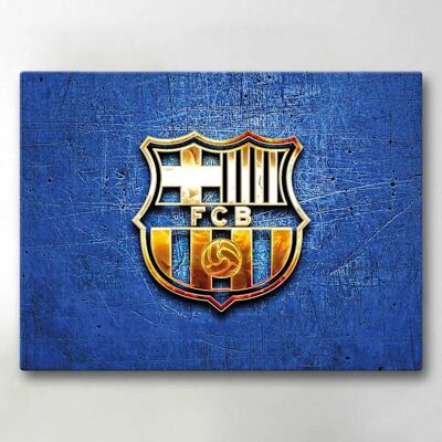 FC Barcelona - Barcelona 40x30 - Monivärinen - Canvasprint FC Barcelona - Barcelona 40x30 - Monivärinen - Canvasprint