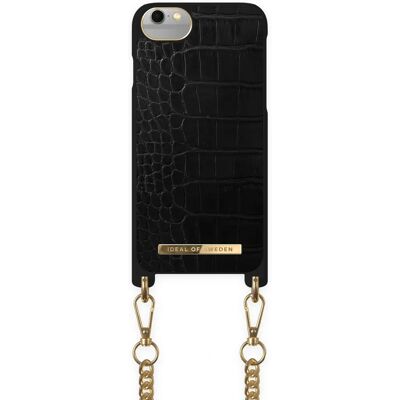 Funda de collar para iPhone - Negro para iPhone 6/7/8/SE 2020 Funda de collar para iPhone - Negro para iPhone 6/7/8/SE 2020