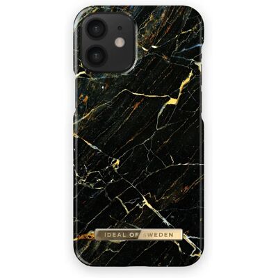 Coque en Marbre iPhone 12 Mini de iDeal of Sweden - Noir / Or - Publicité Coque en Marbre iPhone 12 Mini de iDeal of Sweden - Noir / Or - Publicité