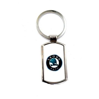 Hiprock Skoda Avainketju - Teräs - 42x25mm Hiprock Skoda Avainketju - Teräs - 42x25mm