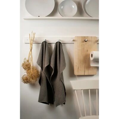 Himla Hetty Kjøkkenhåndklær - Grå - 50X70 - 2-pk Himla Hetty Kjøkkenhåndklær - Grå - 50X70 - 2-pk