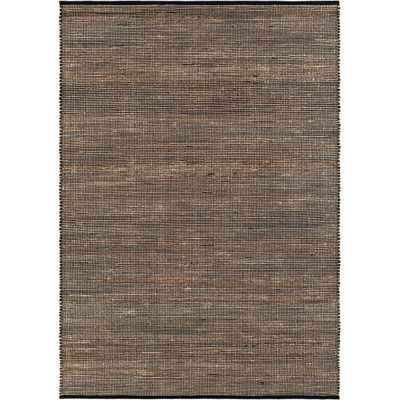 KM Home Kavali Jutematta - Naturlig & Svart - 200x300 - Miljövänlig KM Home Kavali Jutematta - Naturlig & Svart - 200x300 - Miljövänlig