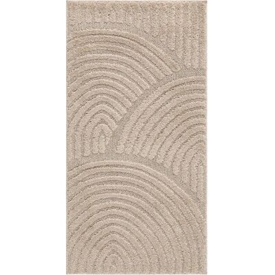KM Home Beige Doria Matta - High/low Stil - 80x150 KM Home Beige Doria Matta - High/low Stil - 80x150