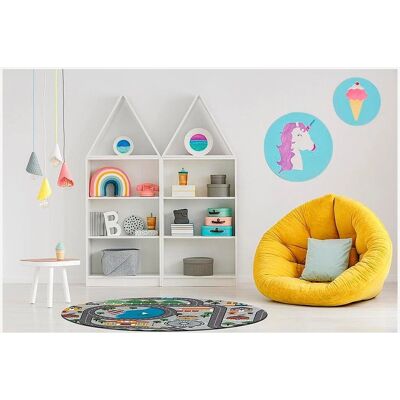 KM Home - Børnetæppe - Grå - 120cm - Unisex KM Home - Børnetæppe - Grå - 120cm - Unisex