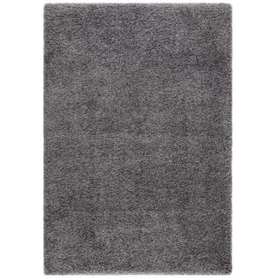 KM Home - Lounge Grå 240X340 Teppe - Myk Tykk og Teksturert Polypropylen KM Home - Lounge Grå 240X340 Teppe - Myk Tykk og Teksturert Polypropylen