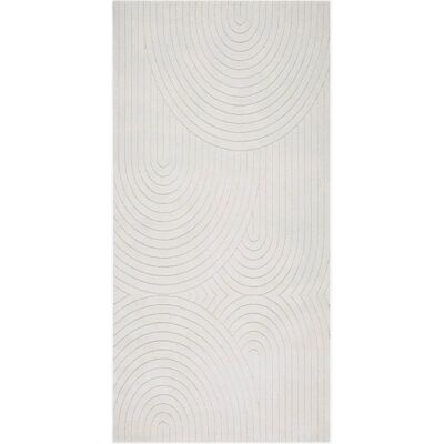 KM Home Genova Vit Rya - Modern Geometrisk 30mm KM Home Genova Vit Rya - Modern Geometrisk 30mm