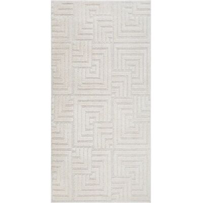 KM Home Doria Vit High/low Matta - Matta KM Home Doria Vit High/low Matta - Matta