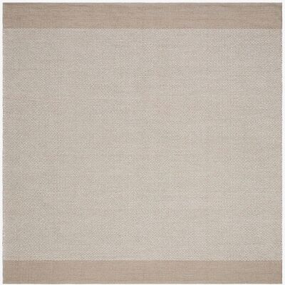 KM Home Alva bomullsteppe - Vendbar, 240x240 cm - Naturlig KM Home Alva bomullsteppe - Vendbar, 240x240 cm - Naturlig