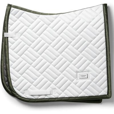 Equestrian Stockholm Dressurschabracke Modern White Striking Valley - Schabracke Equestrian Stockholm Dressurschabracke Modern White Striking Valley - Schabracke