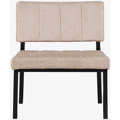 Venture Home Monett Beige Lounge Stol - Skandinavisk Design Venture Home Monett Beige Lounge Stol - Skandinavisk Design