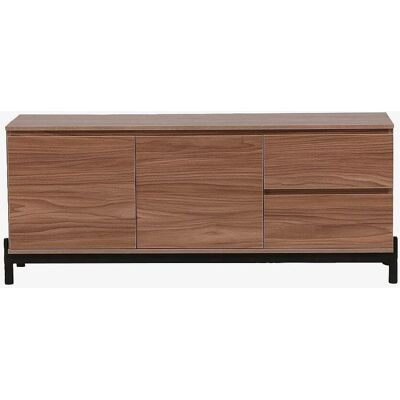 Venture Home Valnød TV-bord 135x40cm - TV & Media Konsol Venture Home Valnød TV-bord 135x40cm - TV & Media Konsol