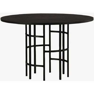 Furniture Fashion Copenhagen Rundt Spisebord - Sort - Spisebord Furniture Fashion Copenhagen Rundt Spisebord - Sort - Spisebord