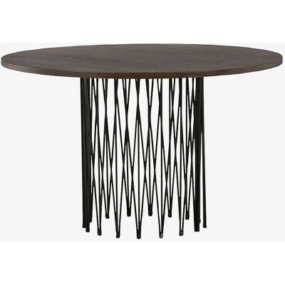Furniture Fashion LARKA Rundt spisebord i træ 120cm - Spisebord Furniture Fashion LARKA Rundt spisebord i træ 120cm - Spisebord