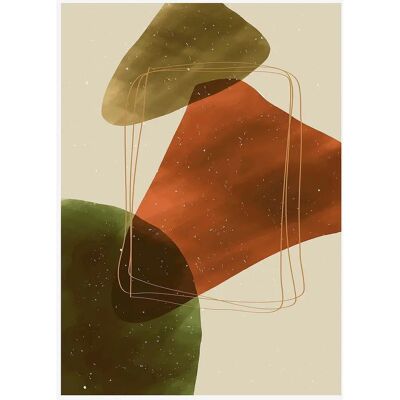 Venture Home - Plakat Canyon - Beige - 50X70 - Poster Venture Home - Plakat Canyon - Beige - 50X70 - Poster