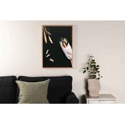Venture Design Blumen auf Tisch Poster - Schwarz/Beige Venture Design Blumen auf Tisch Poster - Schwarz/Beige