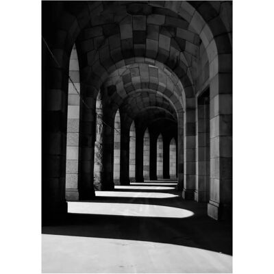 Venture Home Plakat Walkway - Beige - Poster - 30X40 - Wandkunst Venture Home Plakat Walkway - Beige - Poster - 30X40 - Wandkunst