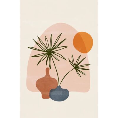 Venture Home - Wonderland Beige Plakat - 21X30 - Veggkunst Venture Home - Wonderland Beige Plakat - 21X30 - Veggkunst