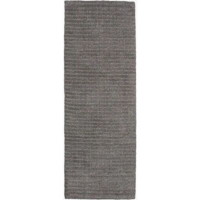 Venture HomeMilton Grauer Wollteppich - Flur-Teppich Venture HomeMilton Grauer Wollteppich - Flur-Teppich