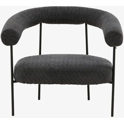 VIND Hökåsen x Josefin Lustig Fauteuil - Gris - Design Nordique - Publicité VIND Hökåsen x Josefin Lustig Fauteuil - Gris - Design Nordique - Publicité