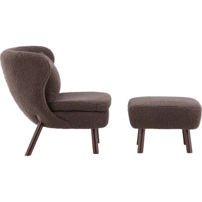 Venture Ryxö Lounge Stol - Teddy Brun Venture Ryxö Lounge Stol - Teddy Brun