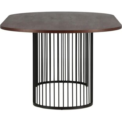 VIND Mørk Valnøtt Oval Spisebord - Spisebord VIND Mørk Valnøtt Oval Spisebord - Spisebord