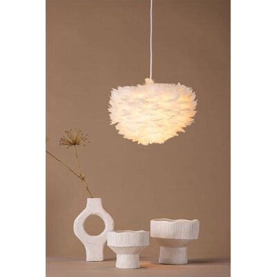 Venture Home Nicola Plafondlamp - Elegant Ontwerp met Veren Venture Home Nicola Plafondlamp - Elegant Ontwerp met Veren