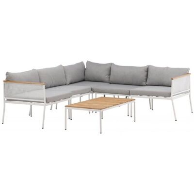 Venture Home - Loungeset Nettan - Grau - Lounge-Möbel - Homeroom Venture Home - Loungeset Nettan - Grau - Lounge-Möbel - Homeroom