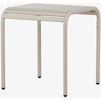 Venture Home Borneo Aluminium Gartentisch - Beige - 70x70cm - Modernes Design Venture Home Borneo Aluminium Gartentisch - Beige - 70x70cm - Modernes Design