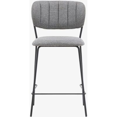 Venture Home - Grå Bell Barstolar 2-pack - Modern & Bekväm Venture Home - Grå Bell Barstolar 2-pack - Modern & Bekväm