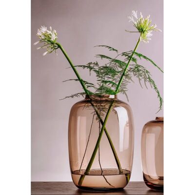 Zelected by Houze - Belora grand - Brun vase Zelected by Houze - Belora grand - Brun vase