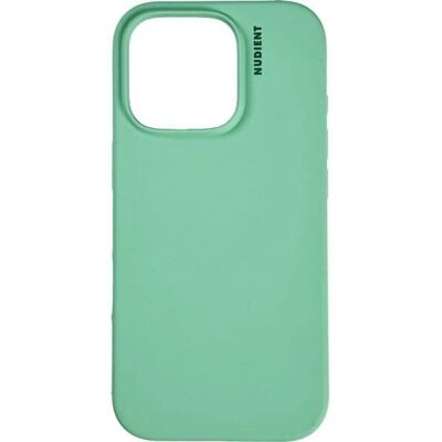 NUDIENT - Base Case iPhone 16 Pro Max - Menthe - Silicone - Publicité NUDIENT - Base Case iPhone 16 Pro Max - Menthe - Silicone - Publicité