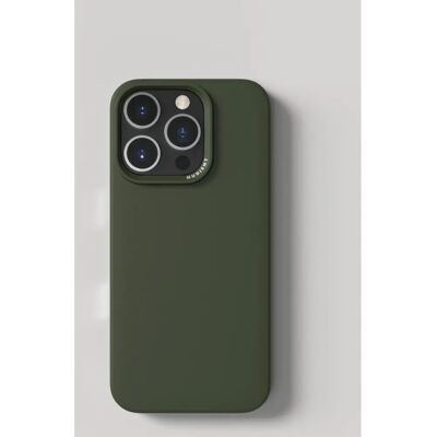 Nudient iPhone 16 Pro Pine Green Dünn Hülle - Handyhülle Nudient iPhone 16 Pro Pine Green Dünn Hülle - Handyhülle