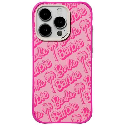 Nudient iPhone 15 Pro Cover - Malibu Barbie - Stødabsorberende & Gennemsigtig Nudient iPhone 15 Pro Cover - Malibu Barbie - Stødabsorberende & Gennemsigtig